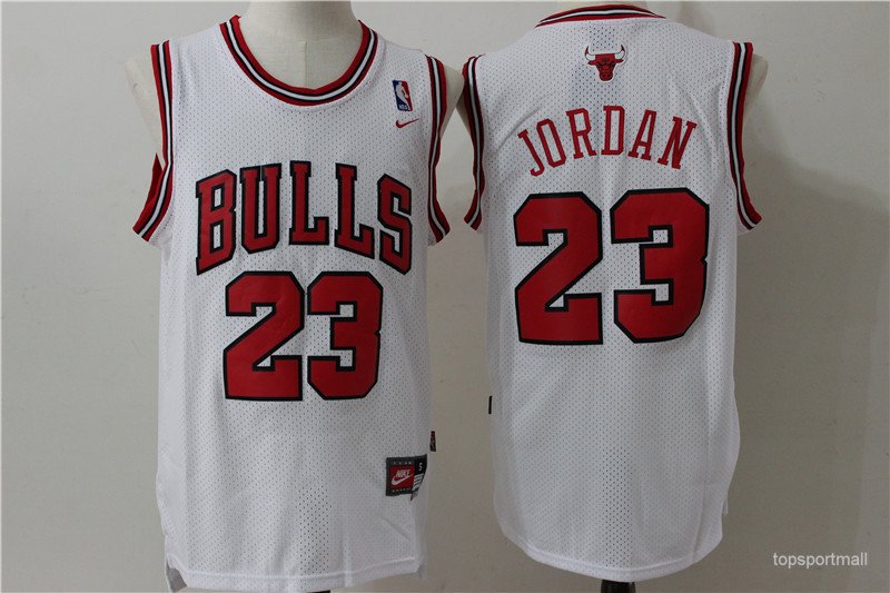 23 Michael Jordan Stitched Basketball Jersey Color while 1