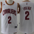 2 Kyrie Irving Stitched Basketball Jersey Color while 1