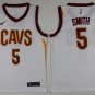 5 Jr Smith Stitched Basketball Jersey Color while 1