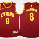 8 Matthew Dellavedova Stitched Basketball Jersey Color red 1