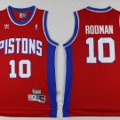 10 Dennis Rodman Stitched Basketball Jersey Color red 1