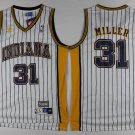 31 Reggie Miller Stitched Basketball Jersey Color while 1