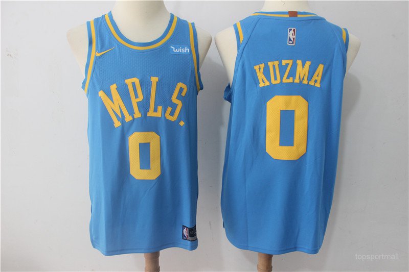 0 Nick Young Stitched Basketball Jersey Color blue 1