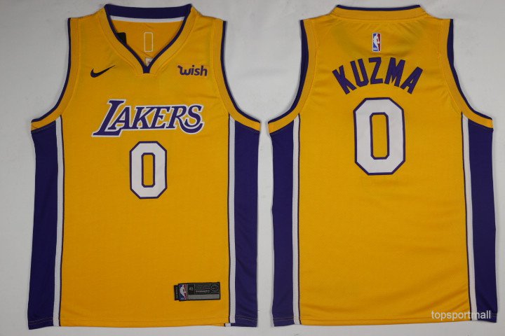 0 Nick Young Stitched Basketball Jersey Color yellow 1
