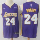 24 Kobe Bryant Stitched Basketball Jersey Color blue 4