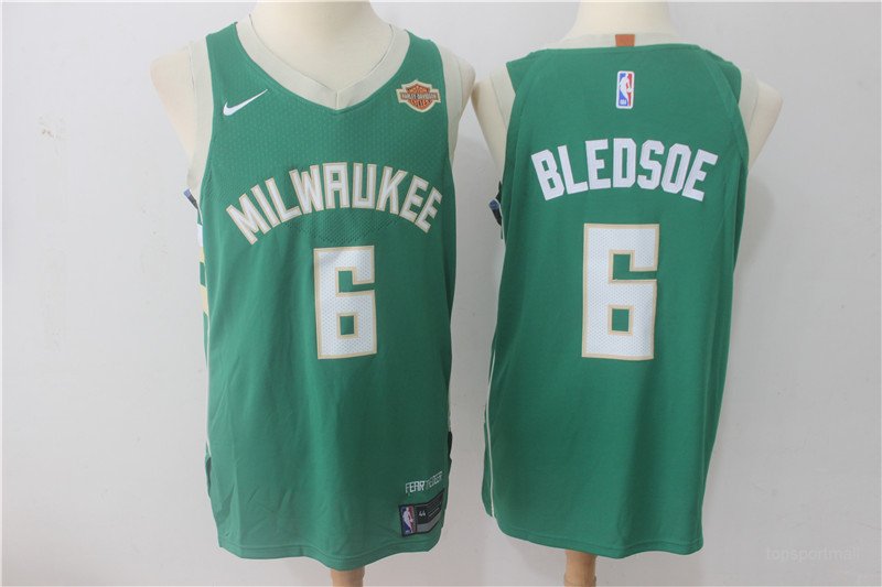 6 Eric Bledsoe&Acirc;&nbsp;Stitched Basketball Jersey Color green 1