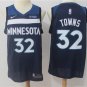 32 Karl Anthony Stitched Basketball Jersey Color blue 1