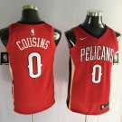 0 DeMarcus Cousins Stitched Basketball Jersey Color red 1