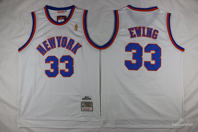 33 Patrick Ewing&Acirc;&nbsp;Stitched Basketball Jersey Color while 1