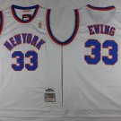 33 Patrick Ewing Stitched Basketball Jersey Color while 1
