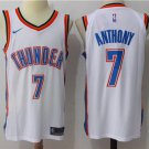 7 Carmelo Anthony Stitched Basketball Jersey Color while 1