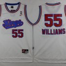 55 Jason Williams Stitched Basketball Jersey Color while 1