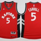 5 DeMarre Carroll Stitched Basketball Jersey Color red 1