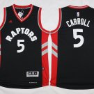 5 DeMarre Carroll Stitched Basketball Jersey Color black 2