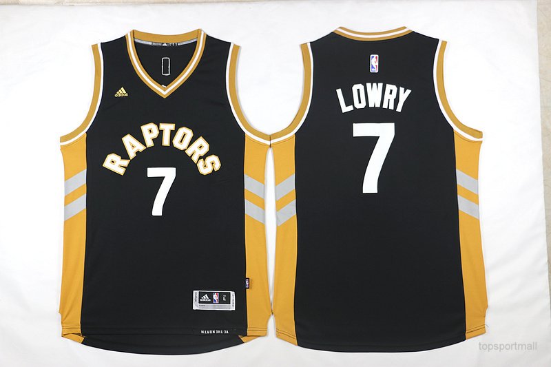 7 Kyle Lowry Stitched Basketball Jersey Color black 2