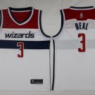 3 Bradley Beal Stitched Basketball Jersey Color while 1