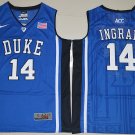 14 Brandon Ingram Stitched Basketball Jersey Color blue 3