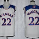 22 Andrew Wiggins Stitched Basketball Jersey Color while 1