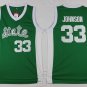 33 Magic Johnson Stitched Basketball Jersey Color green 1