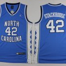 42 Jerry Stackhouse Stitched Basketball Jersey Color blue 1