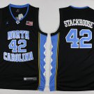 42 Jerry Stackhouse Stitched Basketball Jersey Color black 1