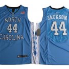 44 Justin Jackson Stitched Basketball Jersey Color blue 1