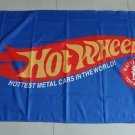 hot wheels blue flag, hot wheels car banner, 90X150CM size,100% polyster