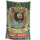 Reggae Rasta BOB Marley Hippie Band Polyester Hanging Flag
