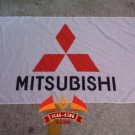 MITSUBISHI car racing team flag, 90x150CM polyster flag