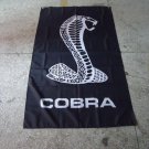cobra vertical black flag for car, cobra vertical black banner, 90X150CM size