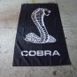 cobra vertical black flag for car, cobra vertical black banner, 90X150CM size