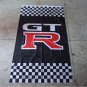 nissan gtr vertical checkered flag for carnissan gtr banner, 90X150CM size