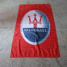 maserati racing flag, 90X150CM size polyester banner