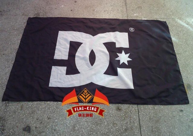 DC LOGO flag ,90X150CM size polyester banner