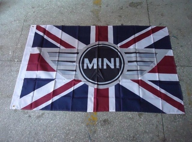 mini car racing flag , 90X150CM size,100% polyster,mini banner