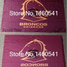 Brisbane Broncos Flag 3ft x 5ft National Rugby League Banner