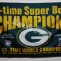 Green Bay Packers 4 Time Super Bowl Champions Flag hot sell goods 3X5FT