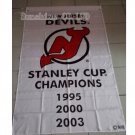New Jersey Devils 3 Time Stanley Cup Champions flag 3x5 FT 150X90CM