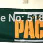 Green Bay Packers Banner 2x8FT 60x240CM Flag 100D Polyester grommets