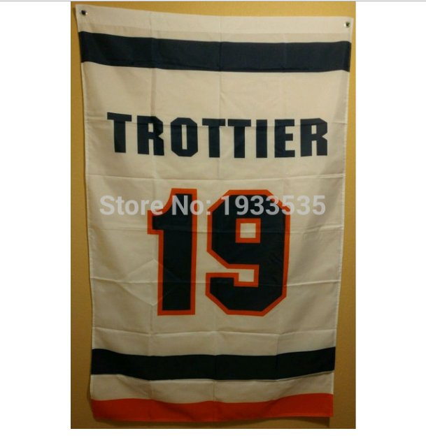 New York Islanders Trottier 19 Flag Polyester 3x5 ft