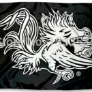South Carolina Gamecocks Black Flag Large 3x5 FT