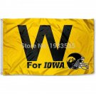 Iowa Hawkeyes Football Win college banner 3X5ft Flag