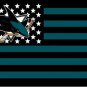 San Jose Sharks USA star stripe Premium Team Hockey Flag 3X5FT