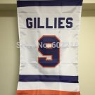 Clark Gillies Retirement Banner New York Islanders #9 3FTX 5FT flags