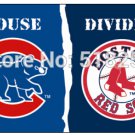 Chicago Cubs Boston Red Sox House Divided Flag 3x5 FT 150X90CM