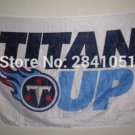 TENNESSEE TITANS TITAN UP Nation American Baseball College Flag 3X5 ft