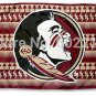 College Florida State Seminoles Chevron Outdoor Flag 3FTX 5FT Custom flag