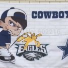 Dallas Cowboys Philadelphia Eagles Team Flag 3ft x 5ft Football Hockey USA Flag