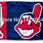 Cleveland Indians wordmark Flag 150X90CM 3x5 FT Banner 100D