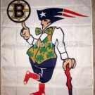 NEW ENGLAND MAN BOSTON BRUINS CELTICS PATRIOTS RED SOX 3x5 FEET FLAG BANNER